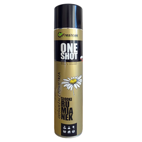 Odświeżacz powietrza Freshtek ONE SHOT SŁODKI RUMIANEK