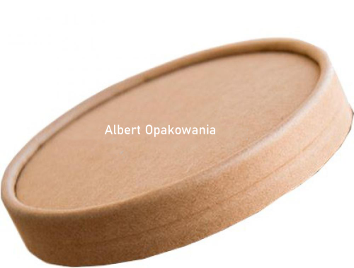 Wieczko papierowe Kraft 117MM A'25  