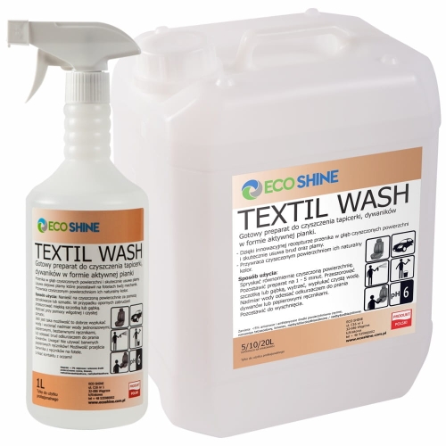 TEXTIL WASH Preparat do czyszczenia tapicerki, foteli, dywaników 5l
