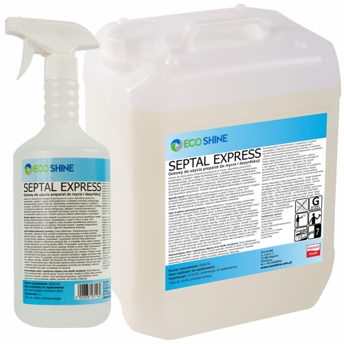 SEPTAL EXPRESS preparat do mycia i dezynfekcji powierzchni 5l
