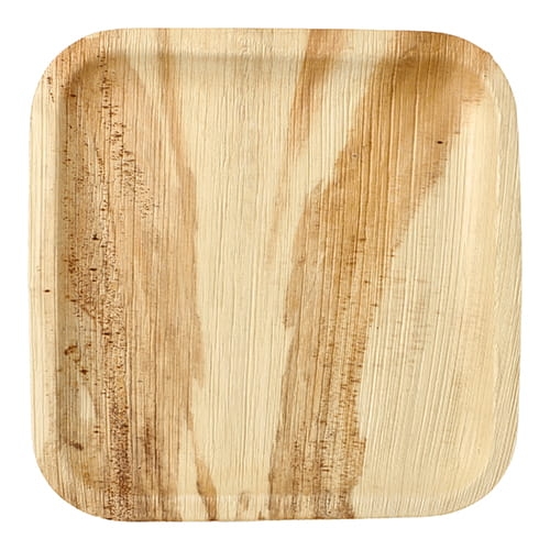 Talerz z liścia palmowego A6 25,5x25,5 - kształt prostokątny 