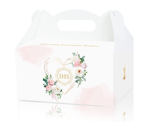 PUDEŁKO KOMUNIJNE RÓŻ