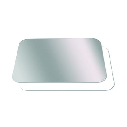 Dekle do foremek aluminiowych  Dekiel kartonowo-aluminiowy  Dekiel kartonowo-aluminiowy prostokątny COP 114-R62L 212x107mm