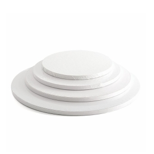 Podkład pod tort angielski okrągły biały 30x1,2h