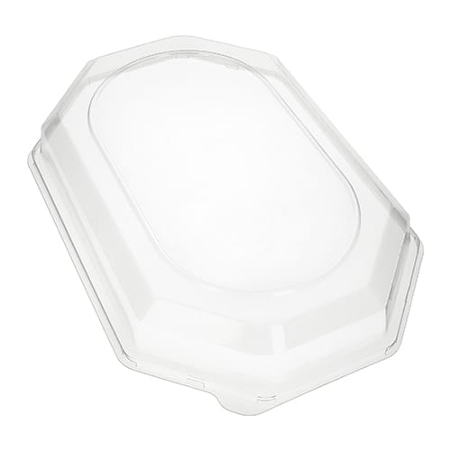 Pokrywki do tac, R-PET, 46,5 cm x 31,2 cm x 6,5 cm, przezroczyste A10 "SPL-45"