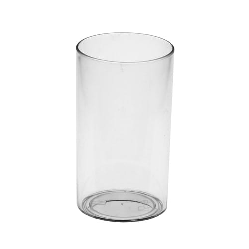 Fingerfood" - pojemniki na przekąski, PS, okrągłe, 60 ml, średnica 4 cm, 7,5 cm, krystaliczne, "REUSE"