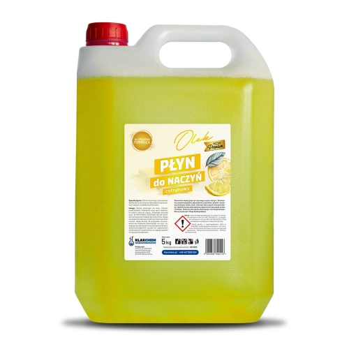 Płyn do naczyń Olek Premium 5l Cytrynowy