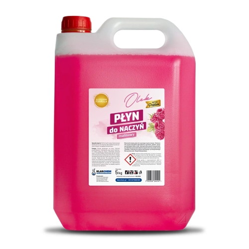 Płyn do naczyń Olek Premium 5l Malinowy