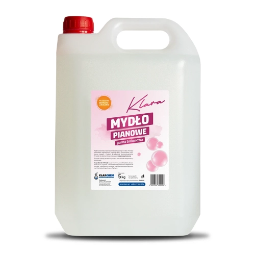 Mydło pianowe Klara 5L Guma balonowa