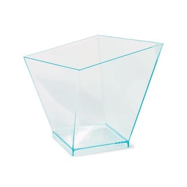 Pucharek 120ml kwadrat skośny, 65x65x68 mm