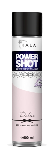 KALA POWER SHOT DELICE odświeżacz powietrza neutralizator 600ml