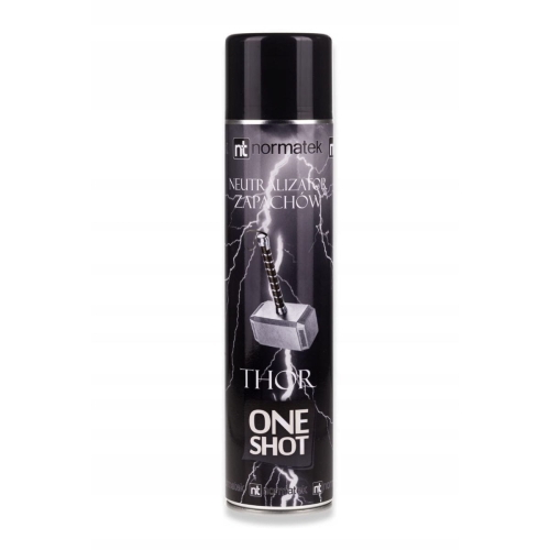 NORMATEK ONE SHOT THOR ODŚWIEŻACZ POWIETRZA NEUTRALIZATOR ZAPACHU 600 ML