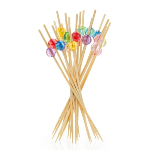 Patyczki bambusowe Kulka mix kolorów 12cm