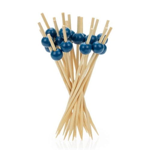 Patyczki bambusowe Kulka Granatowa 12cm