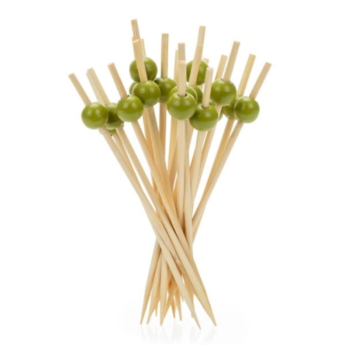 Patyczki bambusowe Kulka Oliwkowa 12cm