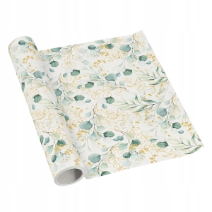 Bieżnik papierowy Eukaliptus 40cm x 5m