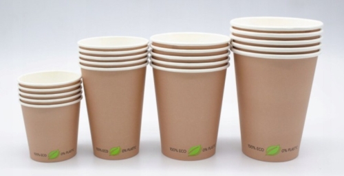 Kubki Papierowe do Espresso 100 ml bez opłaty SUP 50 szt.