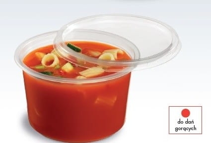 Pojemnik okrągły przeźroczysty 500ml 102/72 A50