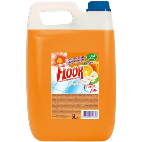 FLOOR orange bloosom 5l, uniwersalny płyn do mycia podłóg