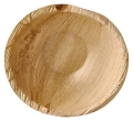 Miska okragla z liscia palmowego